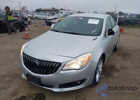 2016 Buick Regal Turbo Premium I из США, поврежденный, VIN 2G4GR5EX1G9179720